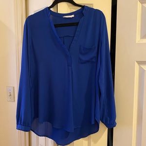 Royal Blue Lush Tunis Blouse